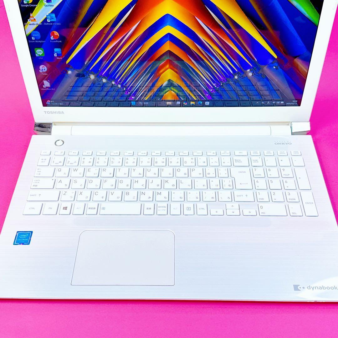 Office2024⭐️爆速SSD windows11 カメラ薄型ノートパソコン