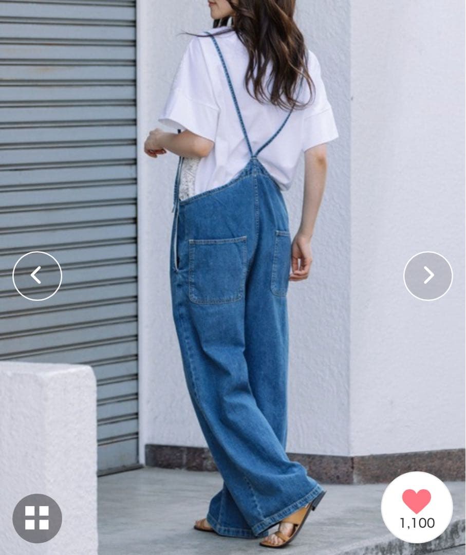 タグ付き【Munich】デニムサロペットオーバーオール8oz7イヤーズ