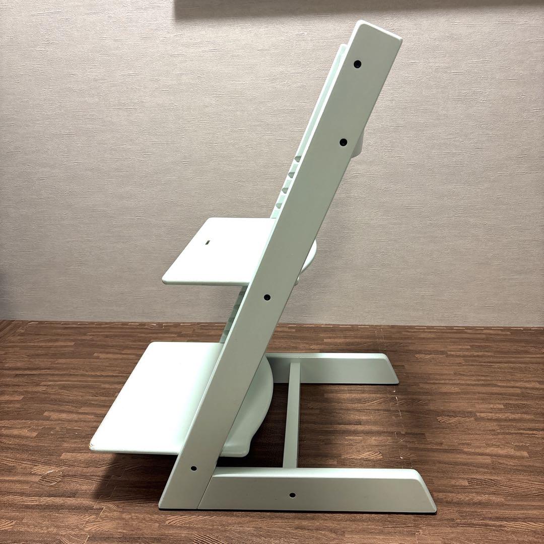 【美品】 STOKKE トリップトラップ シリアル6 ベビーチェア ソフトミント