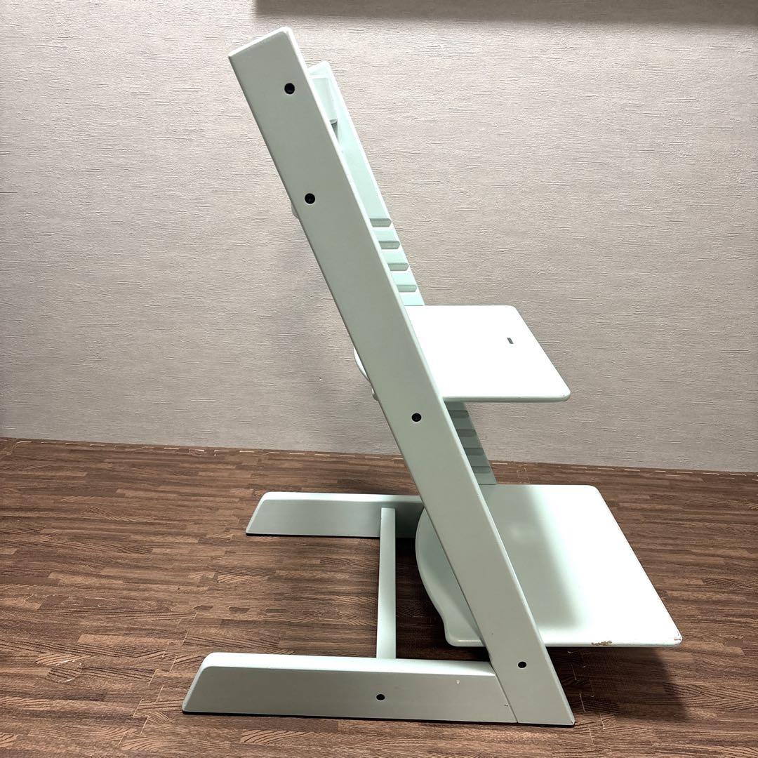 【美品】 STOKKE トリップトラップ シリアル6 ベビーチェア ソフトミント