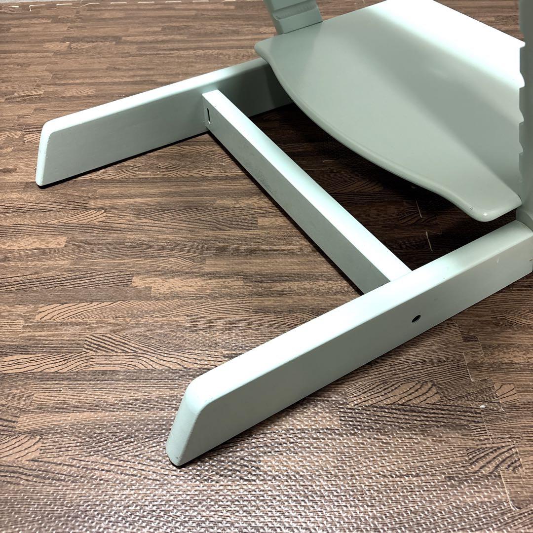 【美品】 STOKKE トリップトラップ シリアル6 ベビーチェア ソフトミント