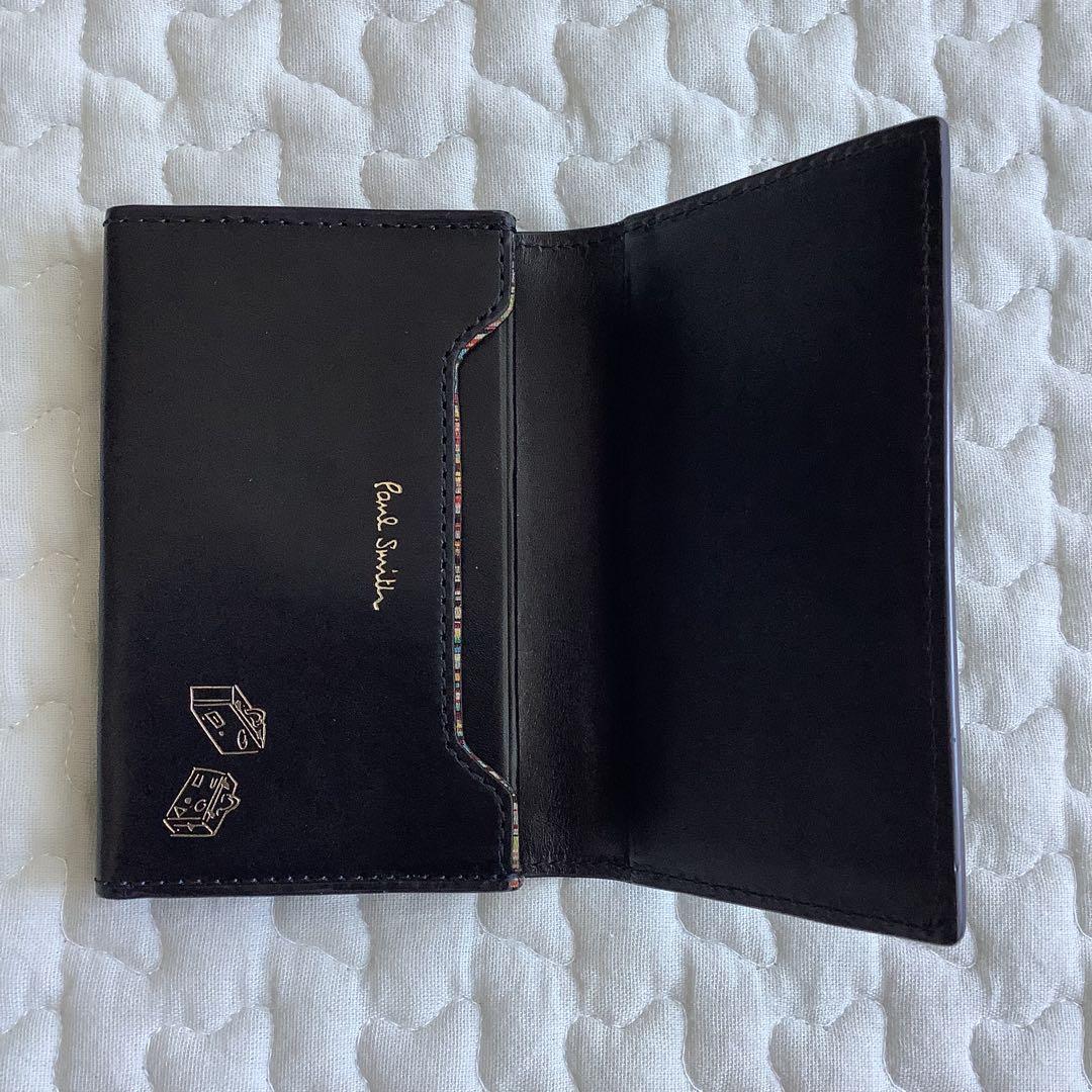 PaulSmith ポールスミス 名刺入 BPS523 ネイビー