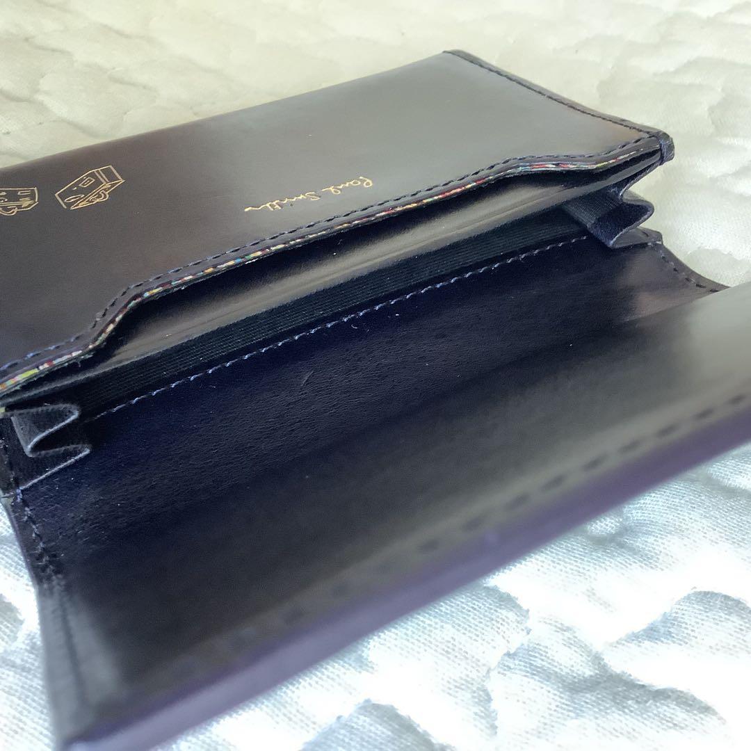 PaulSmith ポールスミス 名刺入 BPS523 ネイビー