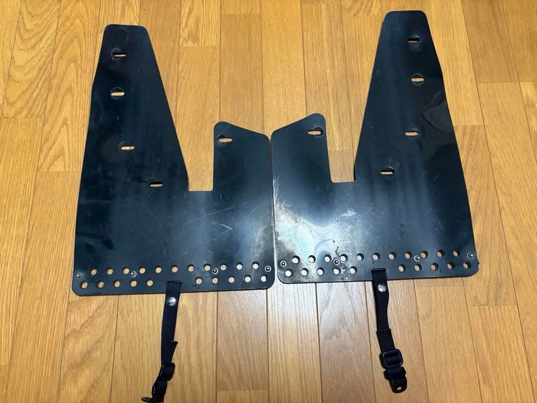 デリカD5 　JAOS マッドガード　フロント、リア4枚セット