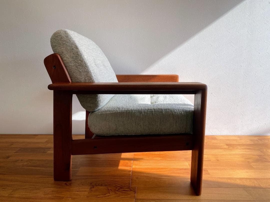 1970s ヴィンテージ KOSUGA コスガ チーク シングルソファ 仕上済