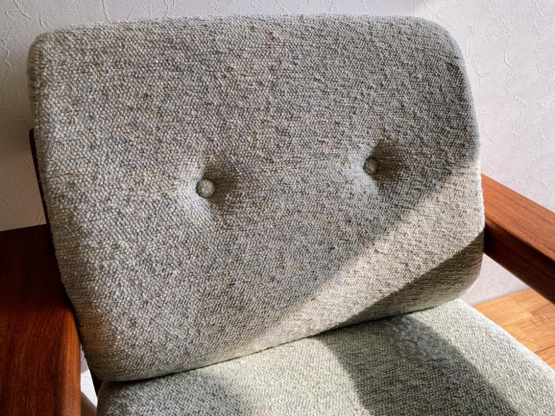 1970s ヴィンテージ KOSUGA コスガ チーク シングルソファ 仕上済