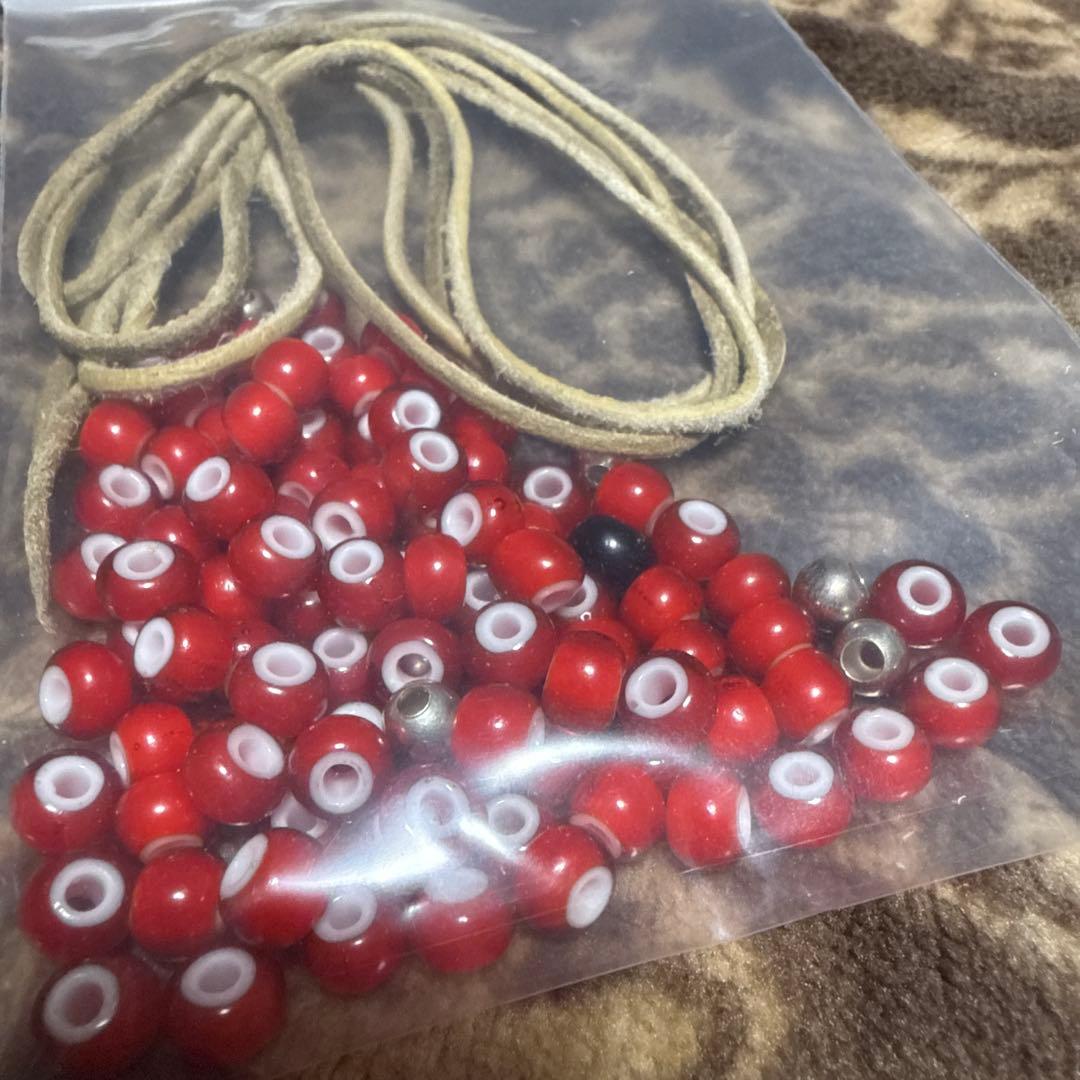 Yu-ki商品　ビンゴブラザーズ　ホワイトハーツ大ビーズ