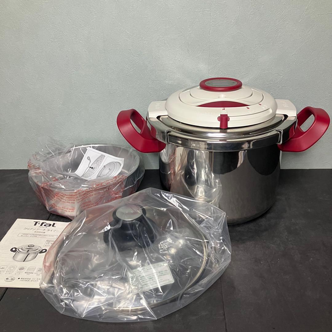 ティファール 圧力鍋　クリプソ　アーチ　タイマー 6L