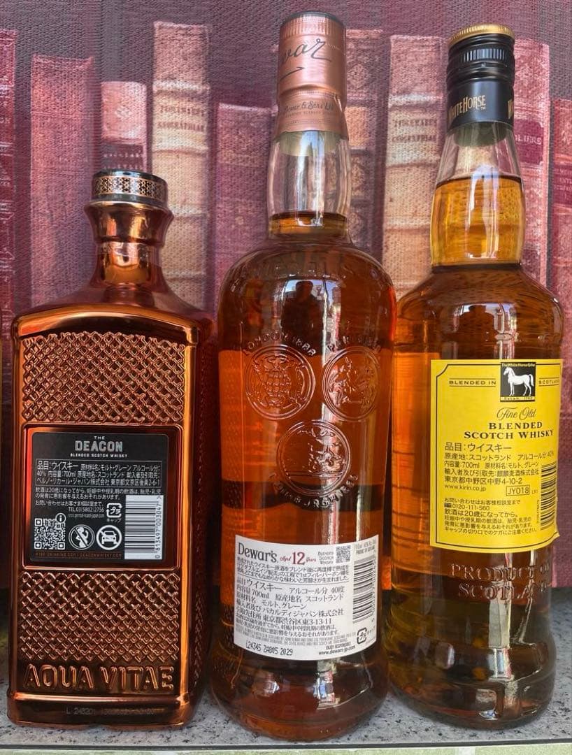 チヌ太郎です。 スコッチウイスキー6本