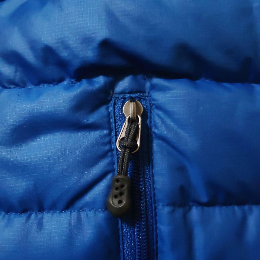 だ*い様 patagonia ダウンベスト L 青