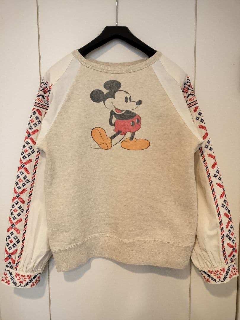 【未使用】デニム&ダンガリー 02 刺繍シャツ袖 ゴートゥーハリウッド FITH