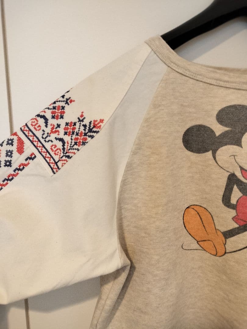 【未使用】デニム&ダンガリー 02 刺繍シャツ袖 ゴートゥーハリウッド FITH