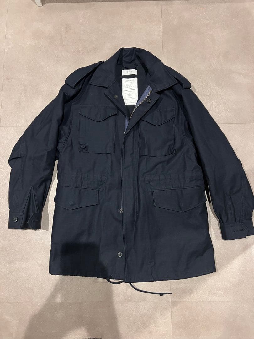 HYKE M51ミリタリーブルゾン