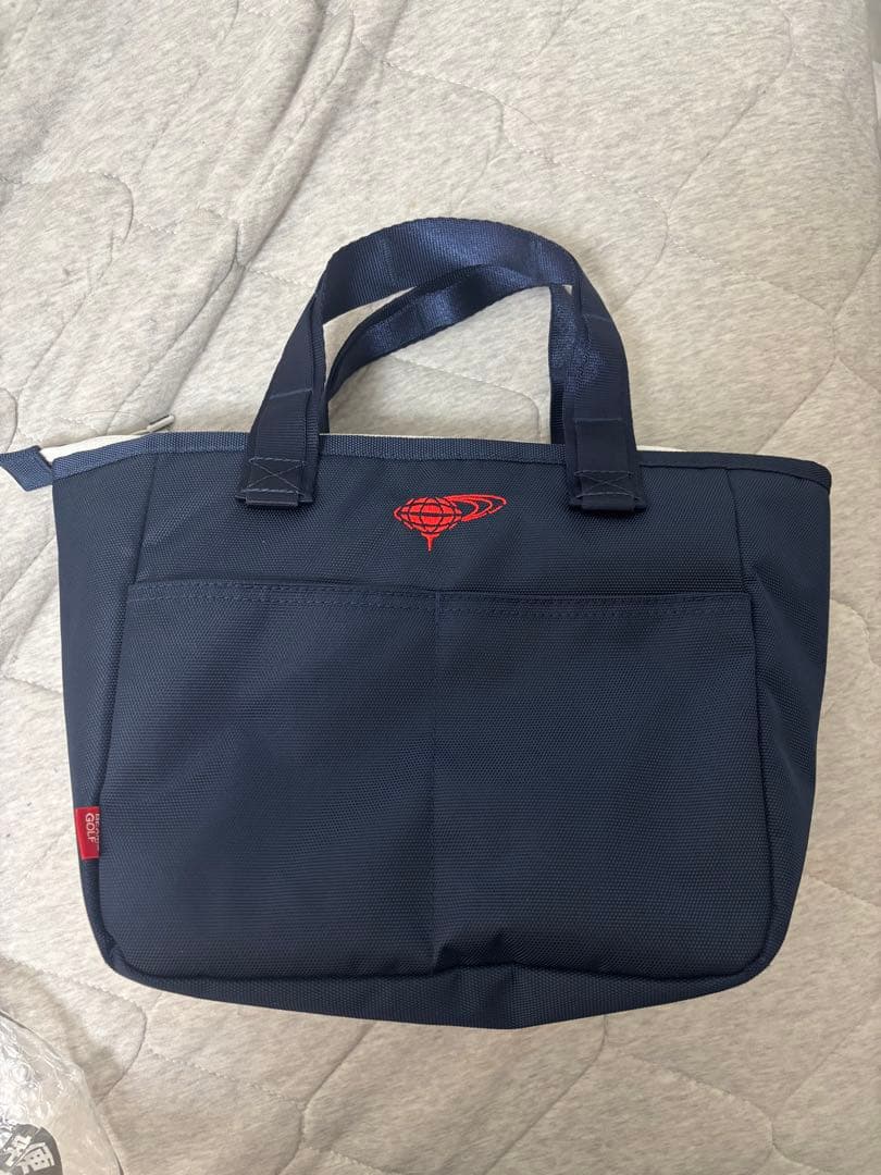 BEAMS GOLF ネイビー トートバッグ