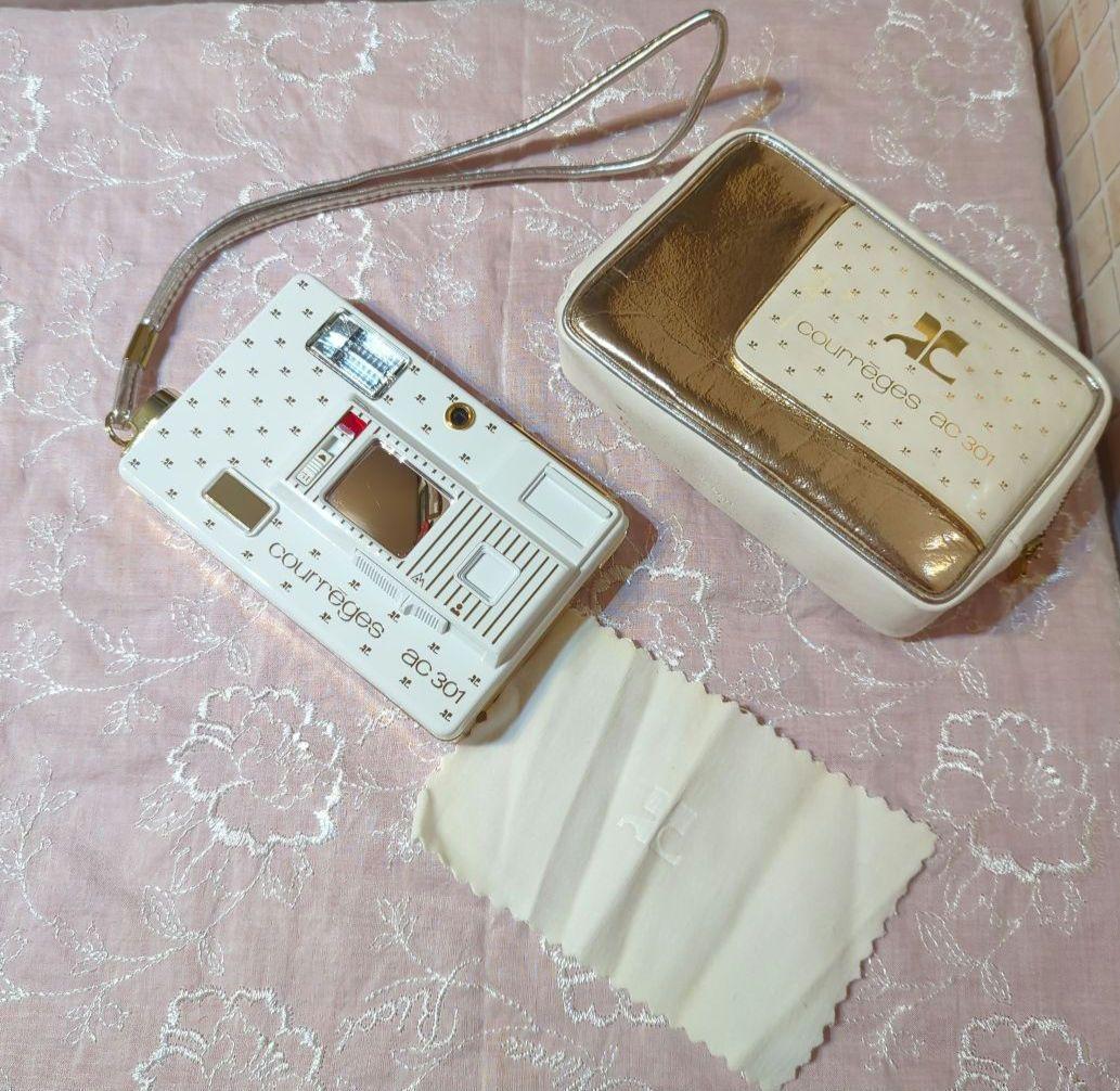 courrèges AC-301 ミノルタディスクカメラ 元ケース付き昭和レトロ