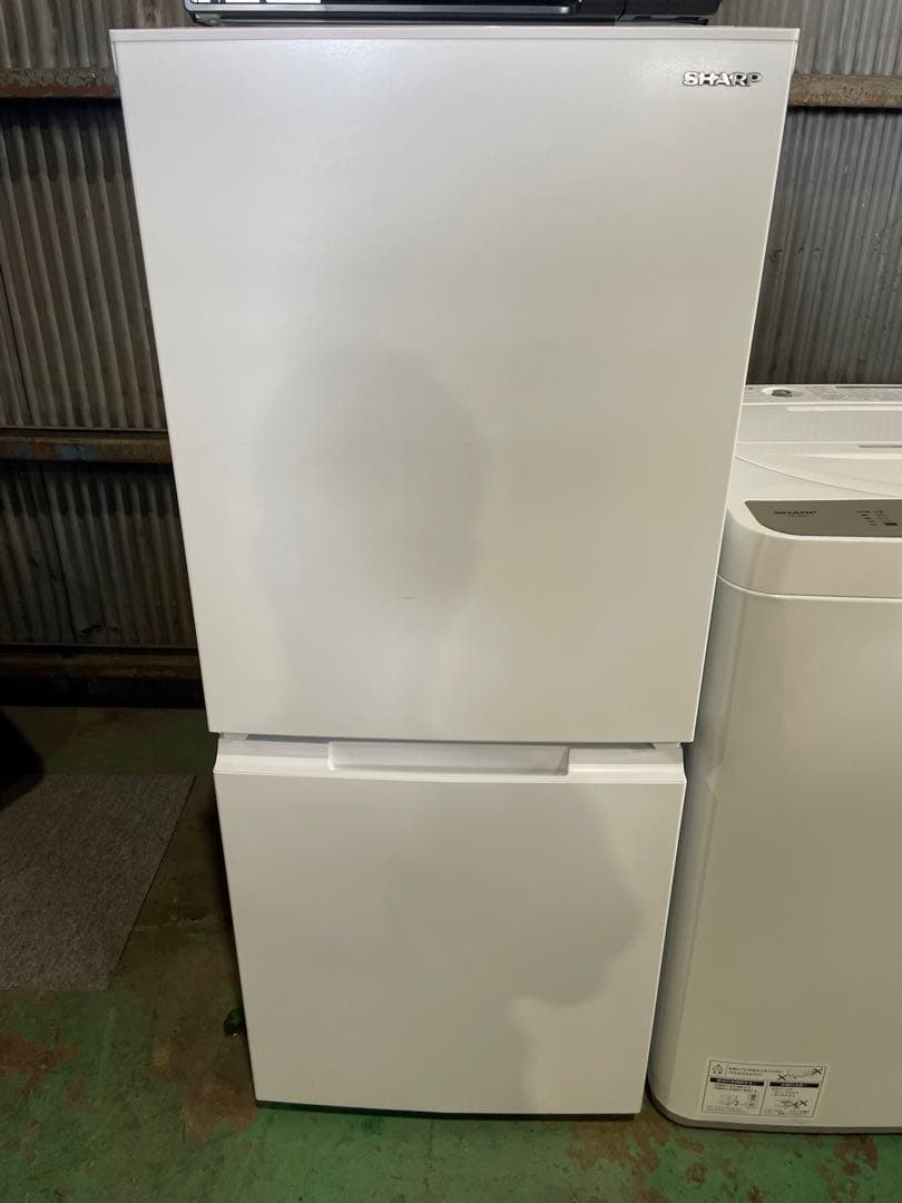 2023年製 SHARP 家電2点セット 冷蔵庫 洗濯機