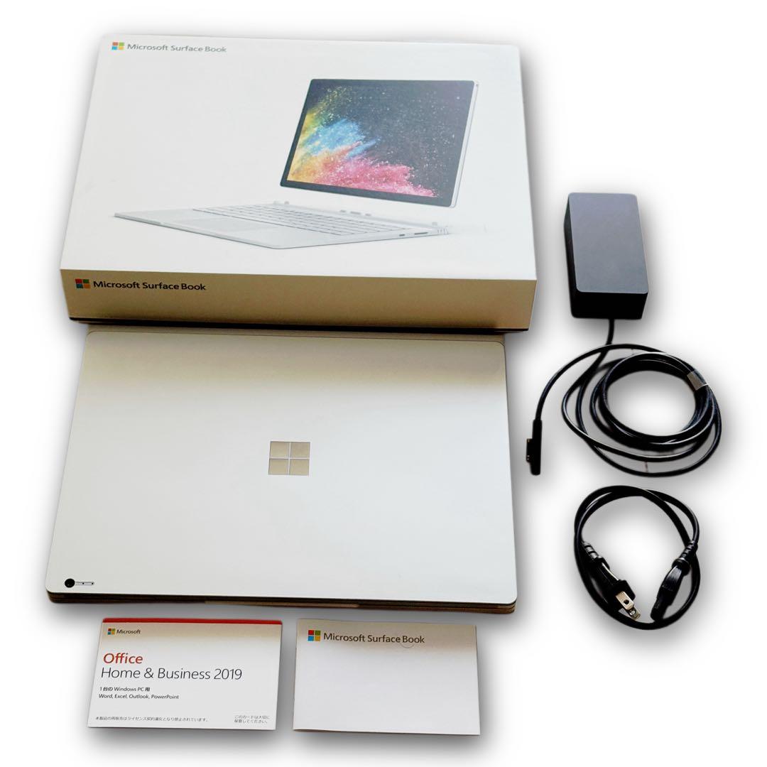 【極美品】Microsoft Surface Book2 Windows11