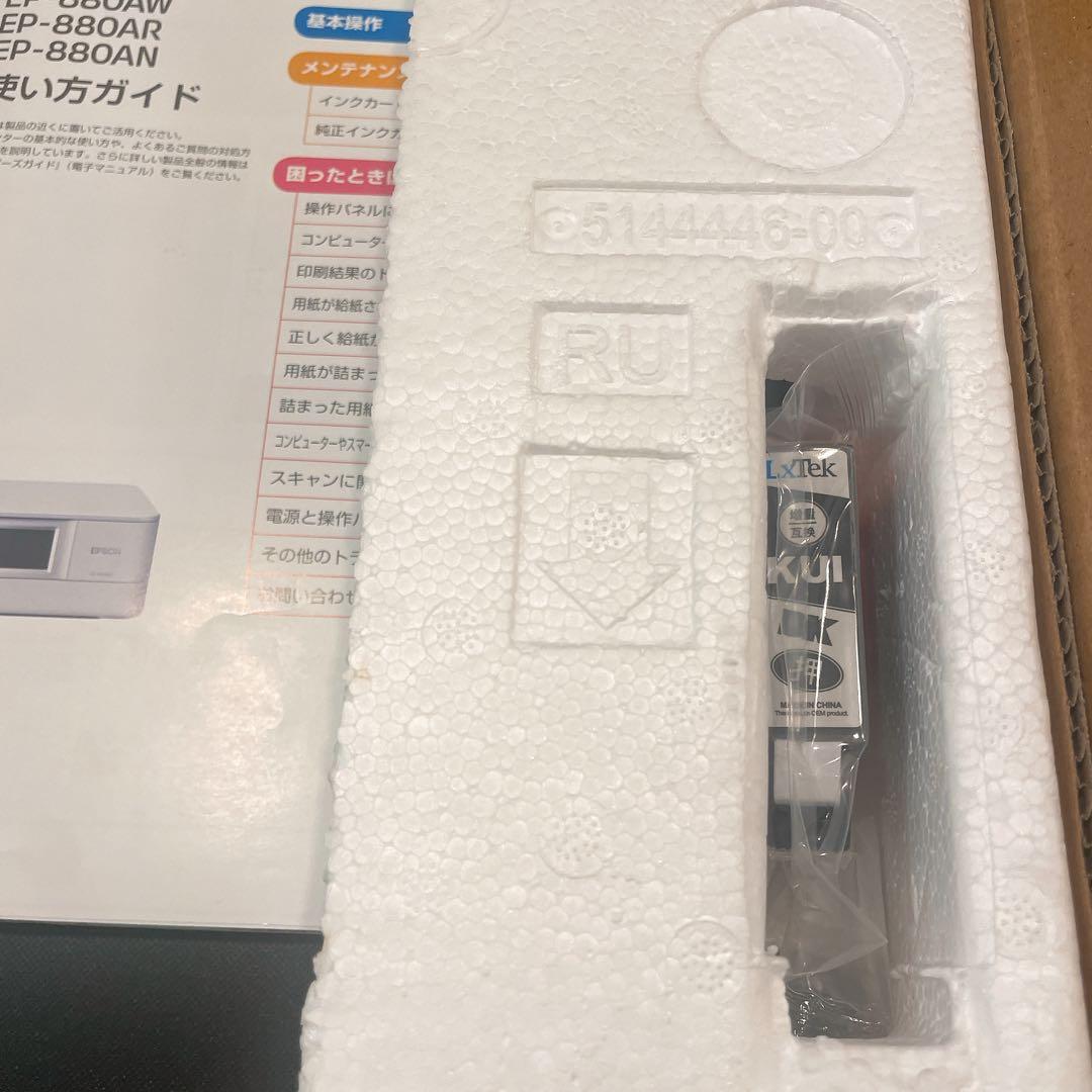 EPSON 多機能プリンター ブラック　EP-880AB