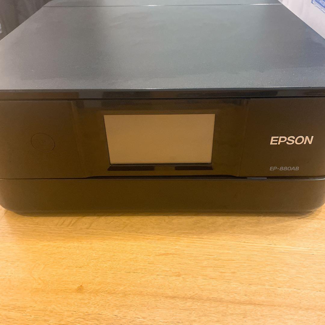 EPSON 多機能プリンター ブラック　EP-880AB
