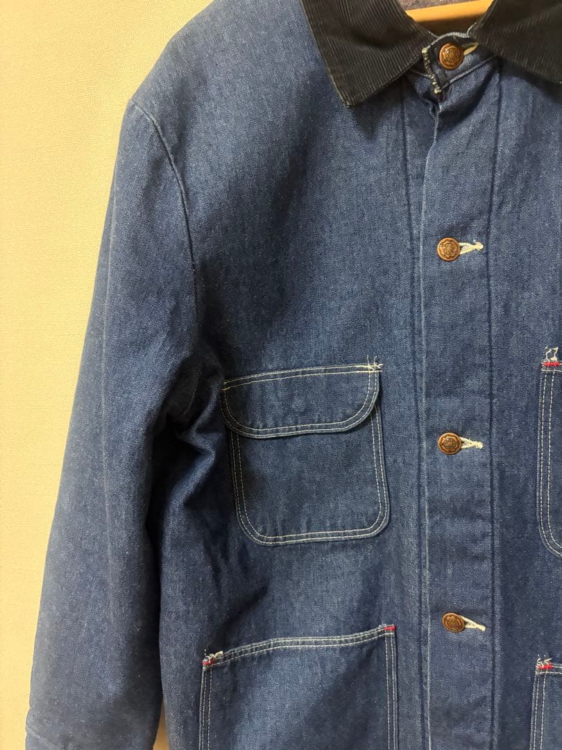 80s BigBen ヴィンテージデニムカバーオール　サイズ42