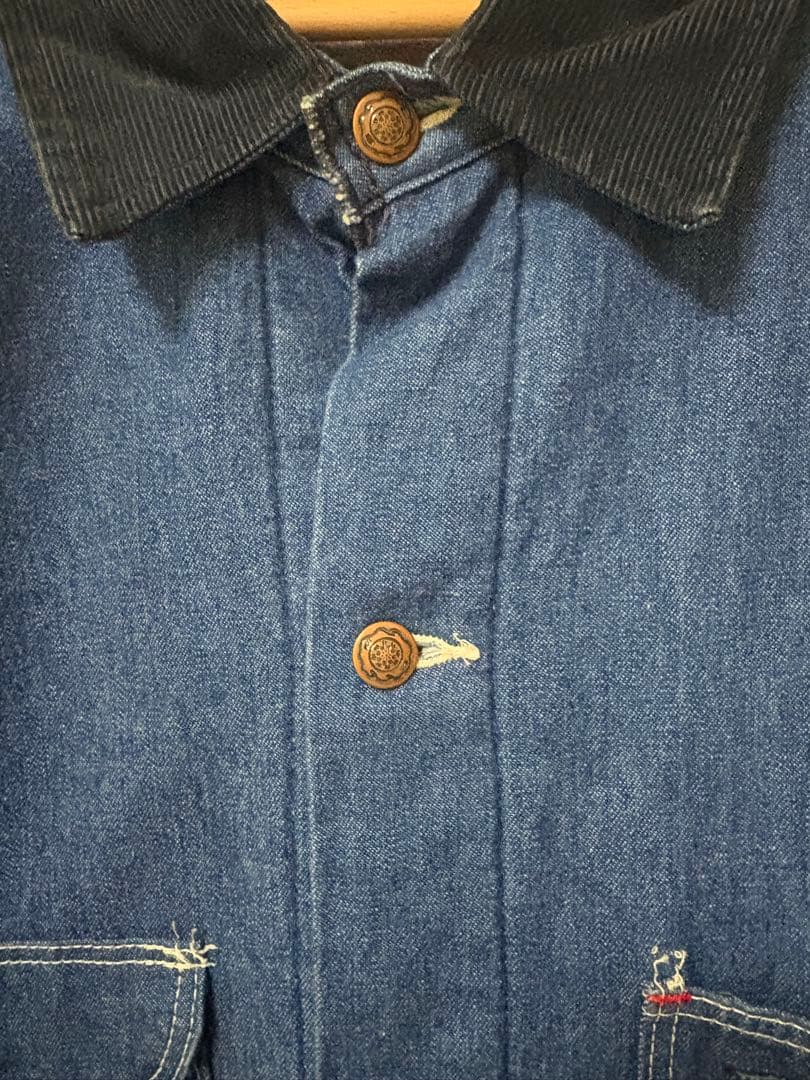 80s BigBen ヴィンテージデニムカバーオール　サイズ42