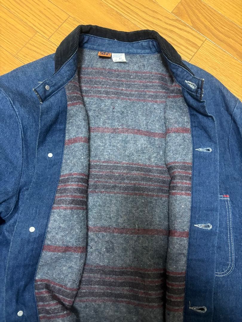 80s BigBen ヴィンテージデニムカバーオール　サイズ42