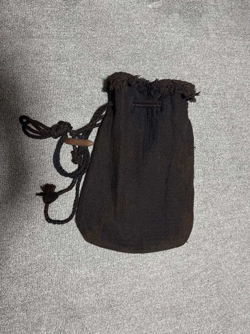 イッセイミヤケ　筆タグ　巾着バッグ