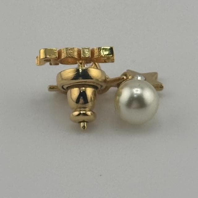 ディオール ディオレボリューション ピアス　(片耳のみ) ゴールド