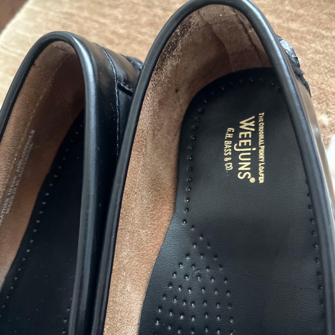 ジーエイチバス　タッセル　ローファー　ブラック