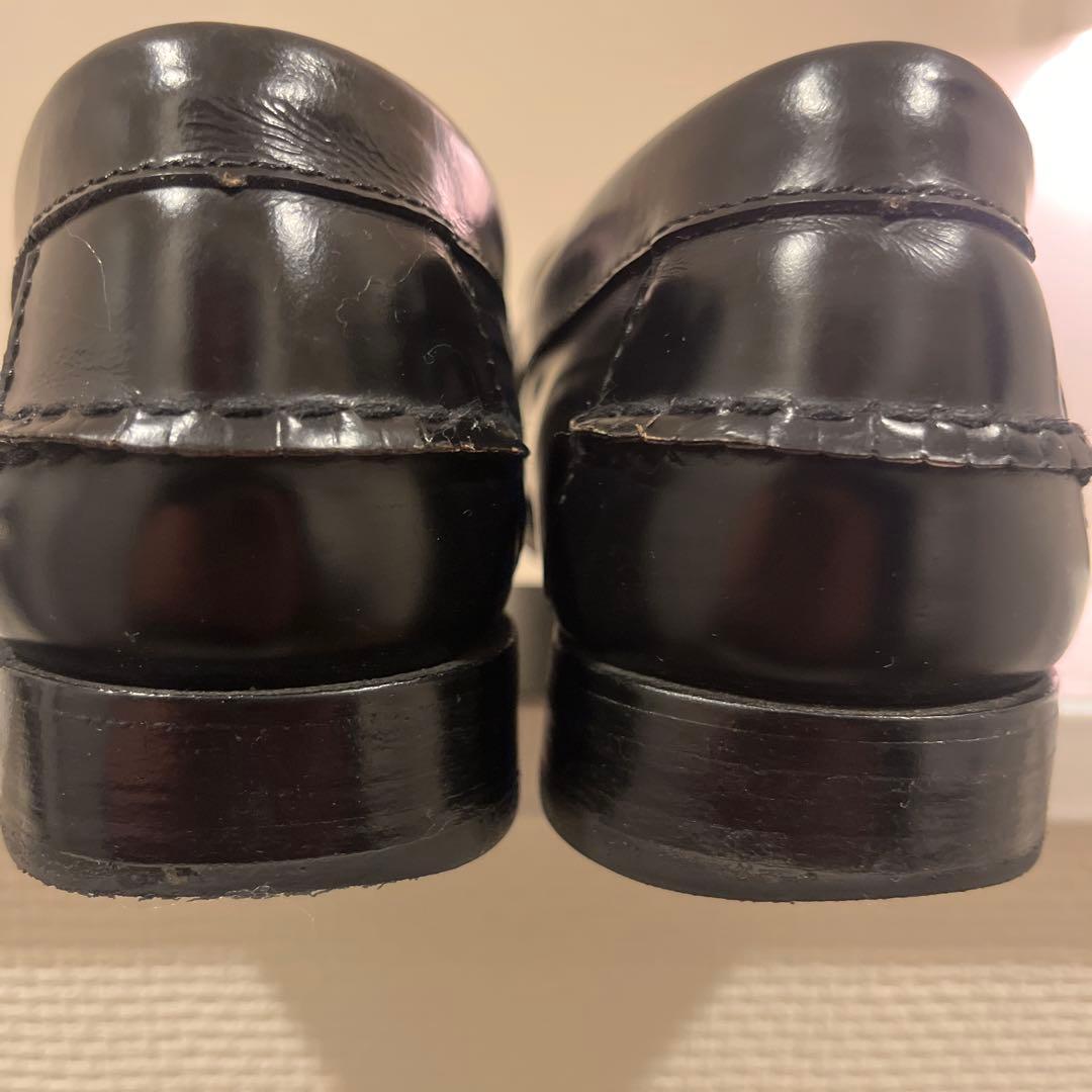 ジーエイチバス　タッセル　ローファー　ブラック