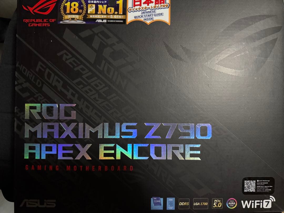 ROG MAXIMUS Z790 APEX Encore 14900KS セット