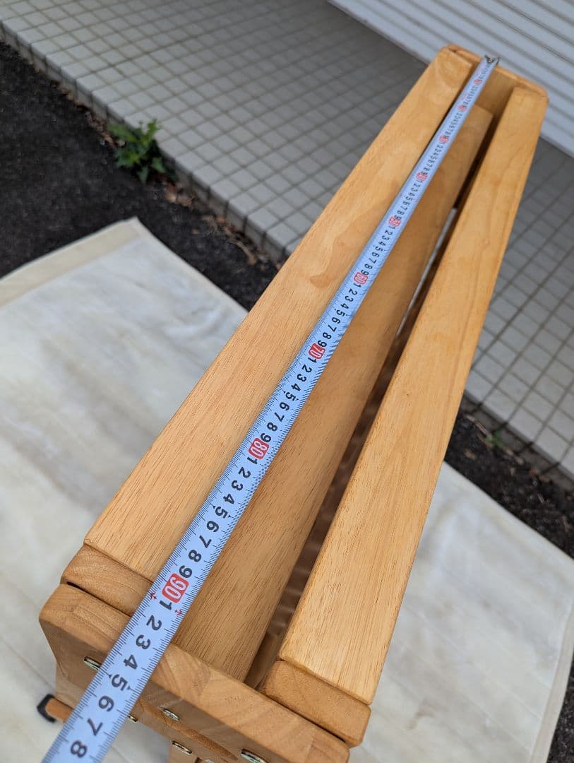 折りたたみすのこベッド　シングル