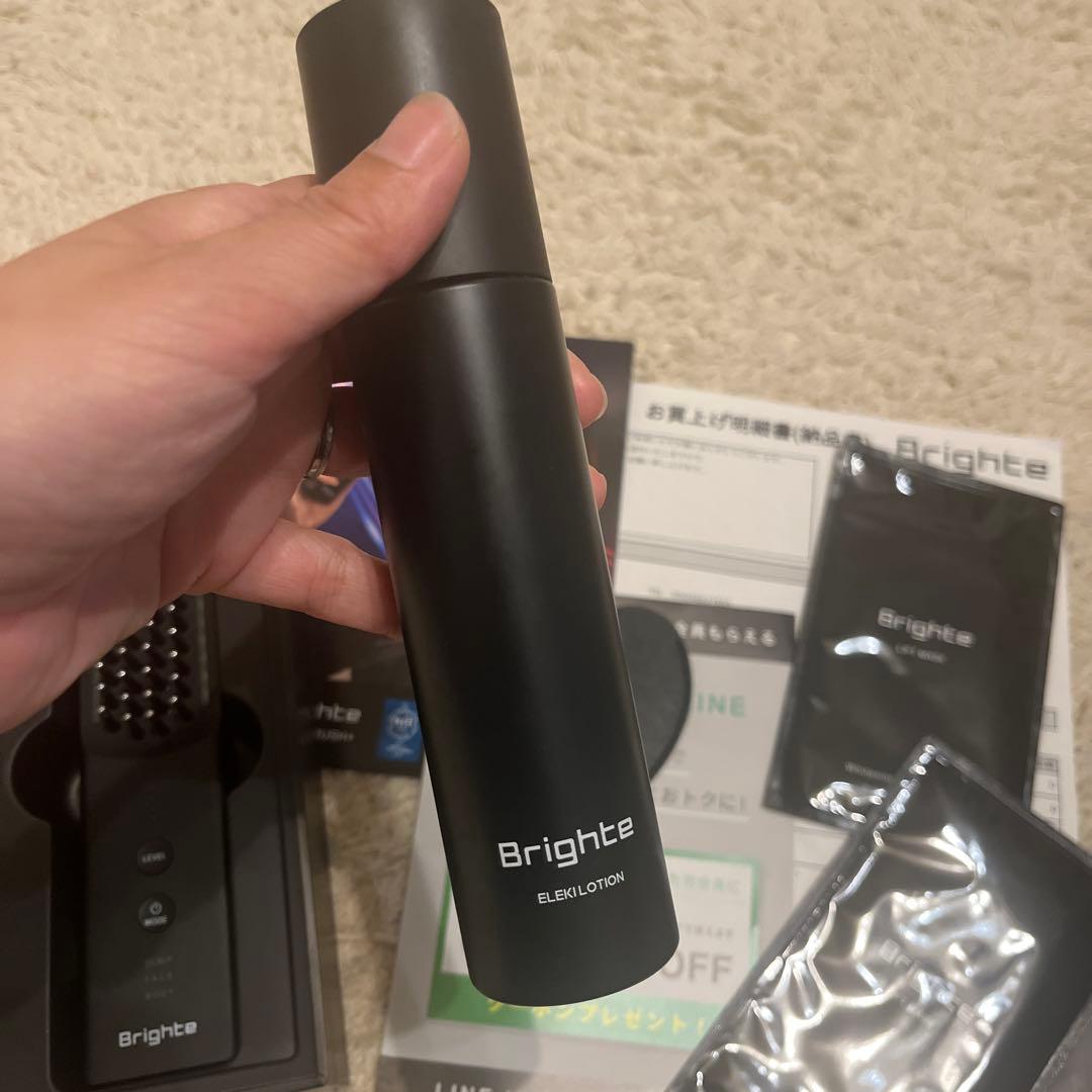専用Brighte ELEKIBRUSH ブライト 　エレキブラシプラス　美顔器