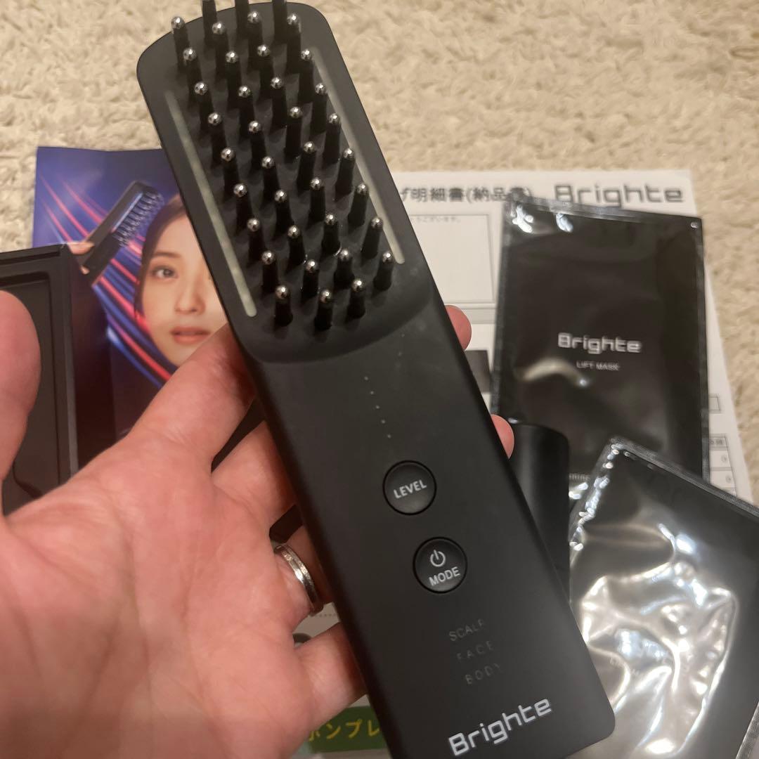 専用Brighte ELEKIBRUSH ブライト 　エレキブラシプラス　美顔器