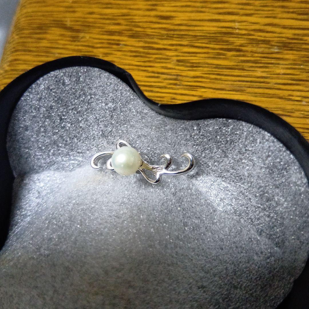 ダイヤモンドブローチ 0.20ct，留め具パール