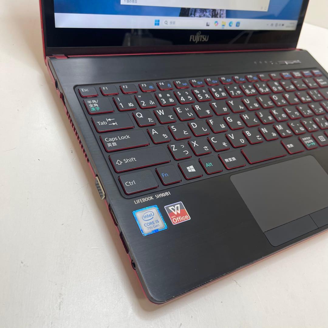 #377 富士通 LIFEBOOK SH90 i5-7200U 8GB 256G