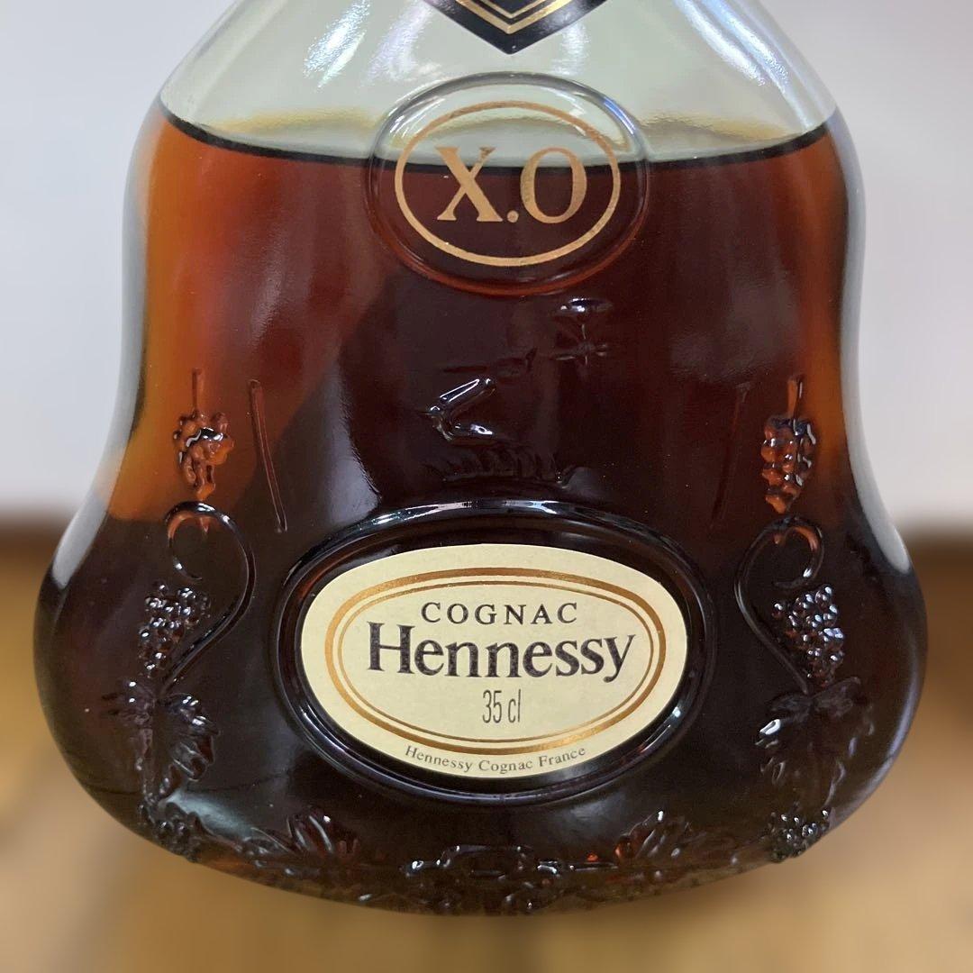 Hennessy XO ヘネシー XO クリアボトル 金キャップ 350ml