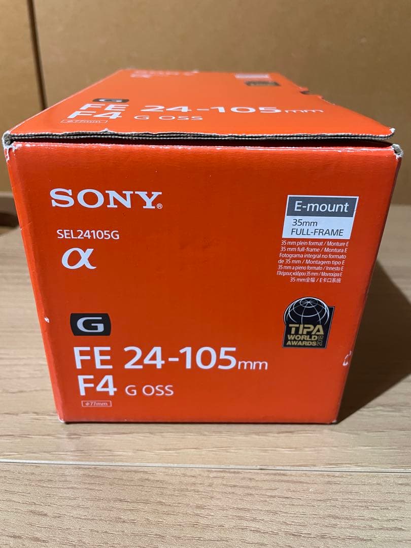 レンズ(ズーム) SONY FE 24-105mm F4 G OSS SEL24105G