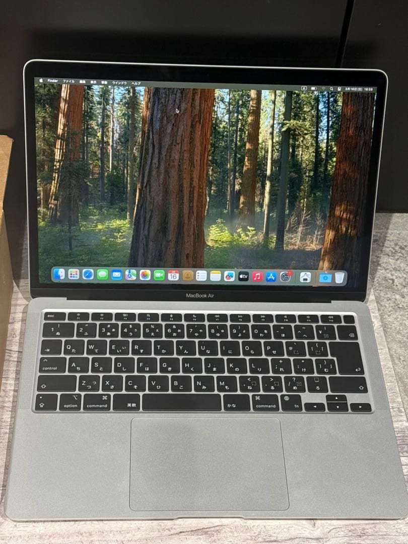 MacBook本体 Apple MacBook Air 2020 M1/16GB/A2337