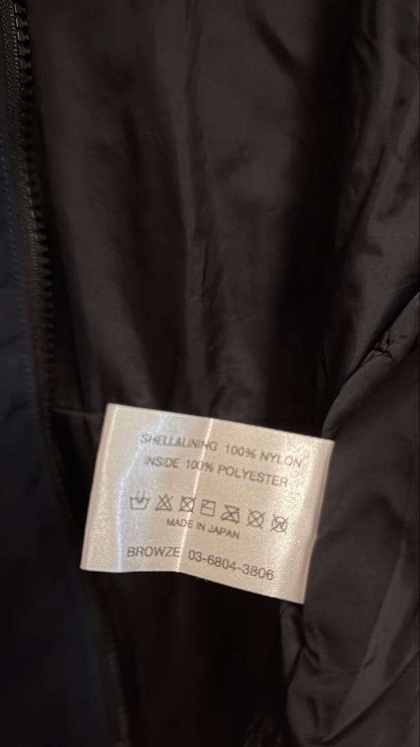 p*j様 【美品】ENNOY×スタイリスト私物 中綿シャカシャカ2024ネイビー