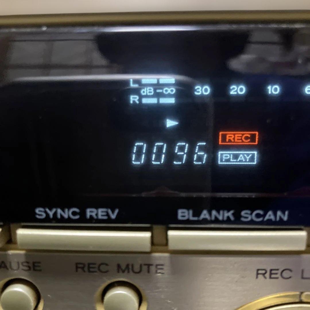 【如月価格】《完動品》TEAC W-860R Wカセットデッキ(リモコン付