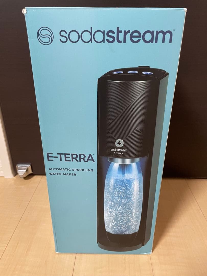 M*8様 ソーダストリームE-TERRAスターターキット ブラック SSM109