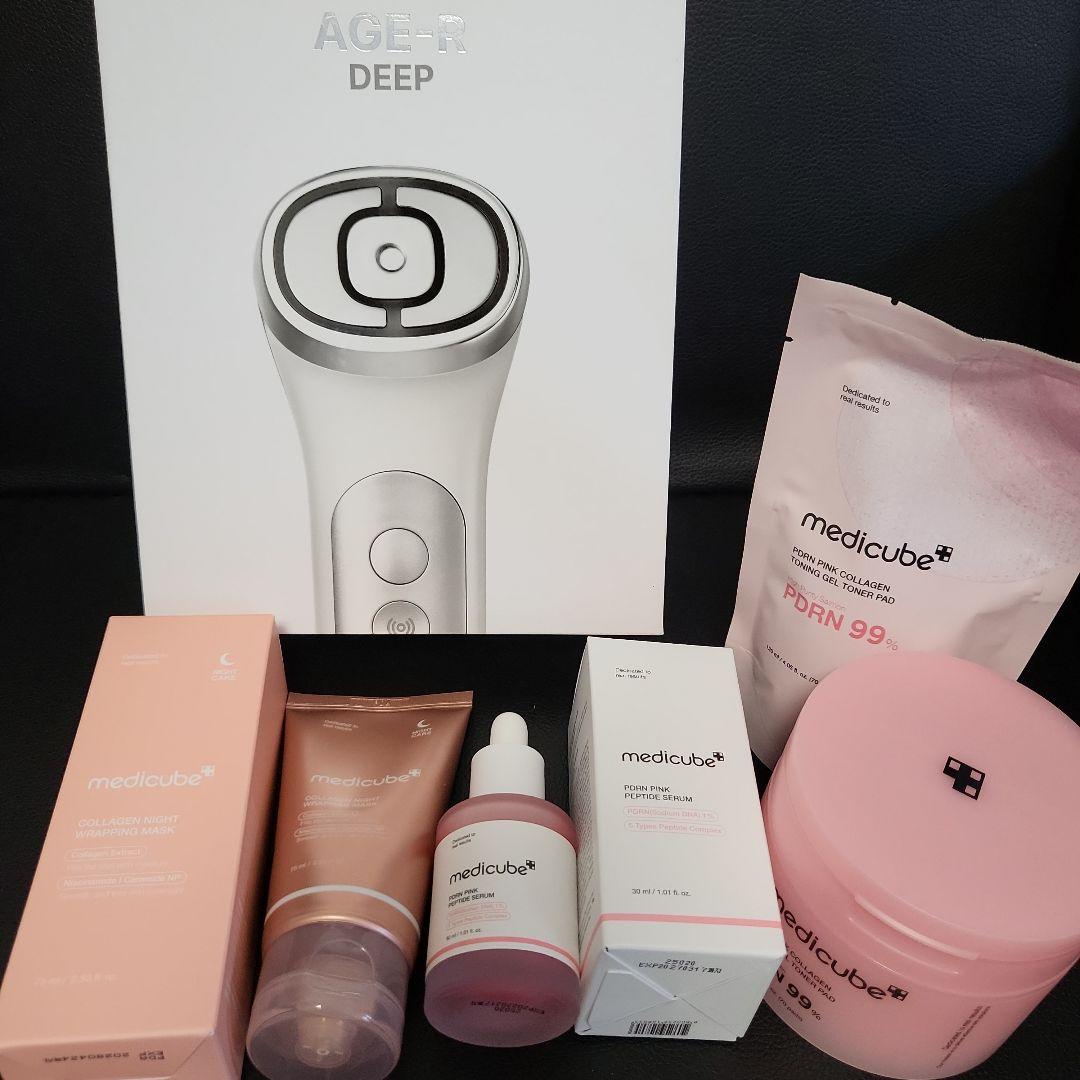 AGE-R DEEP 美顔器 + MEDICUBE スキンケアセット
