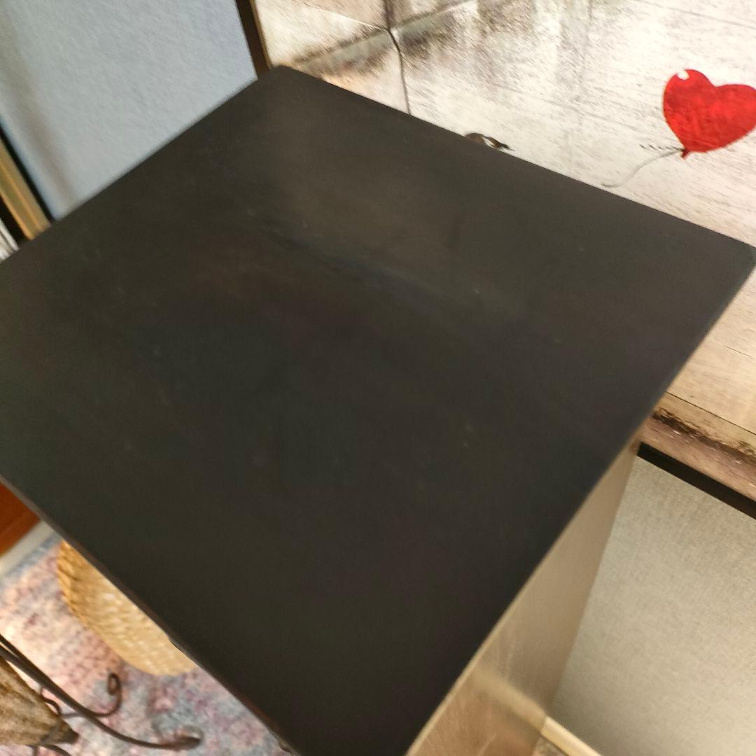 アジアンヴィンテージ ブラックスリムチェスト 6段 隙間収納