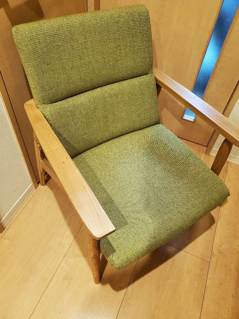 1人掛け ソファー CORY 北欧 ナチュラル ファブリック 布地