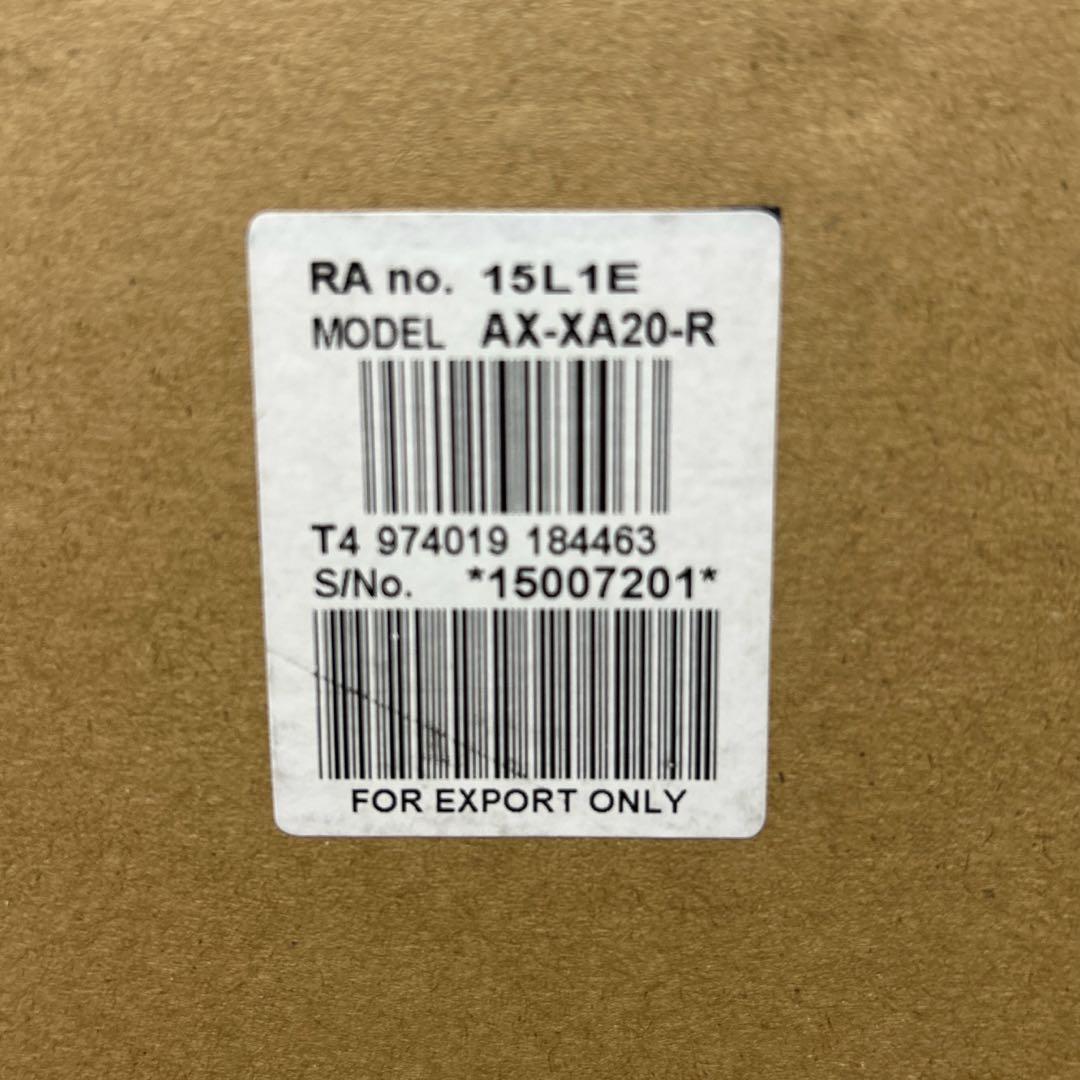 未使用品SHARP HEALSIO AX-XA20-R オーブンレンジ