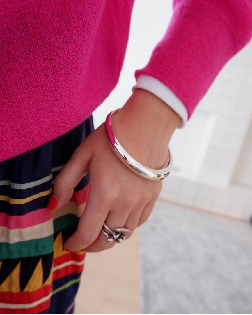 LAVER/ラバー　ASYMMETRIC BANGLE　アシンメトリックバングル