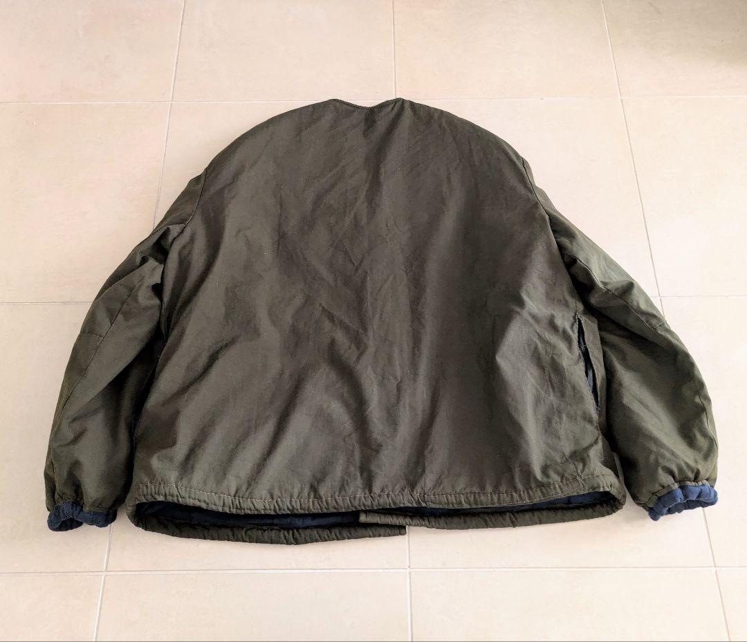 珍品 60s 70s LLBean　筆記体タグ　ノーカラー　ジャケット　YS3