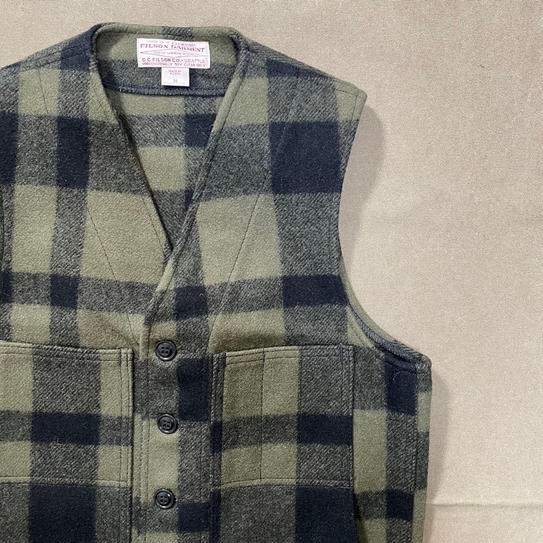 00s filson ウール ベスト ビンテージ usa製 old マッキーノ