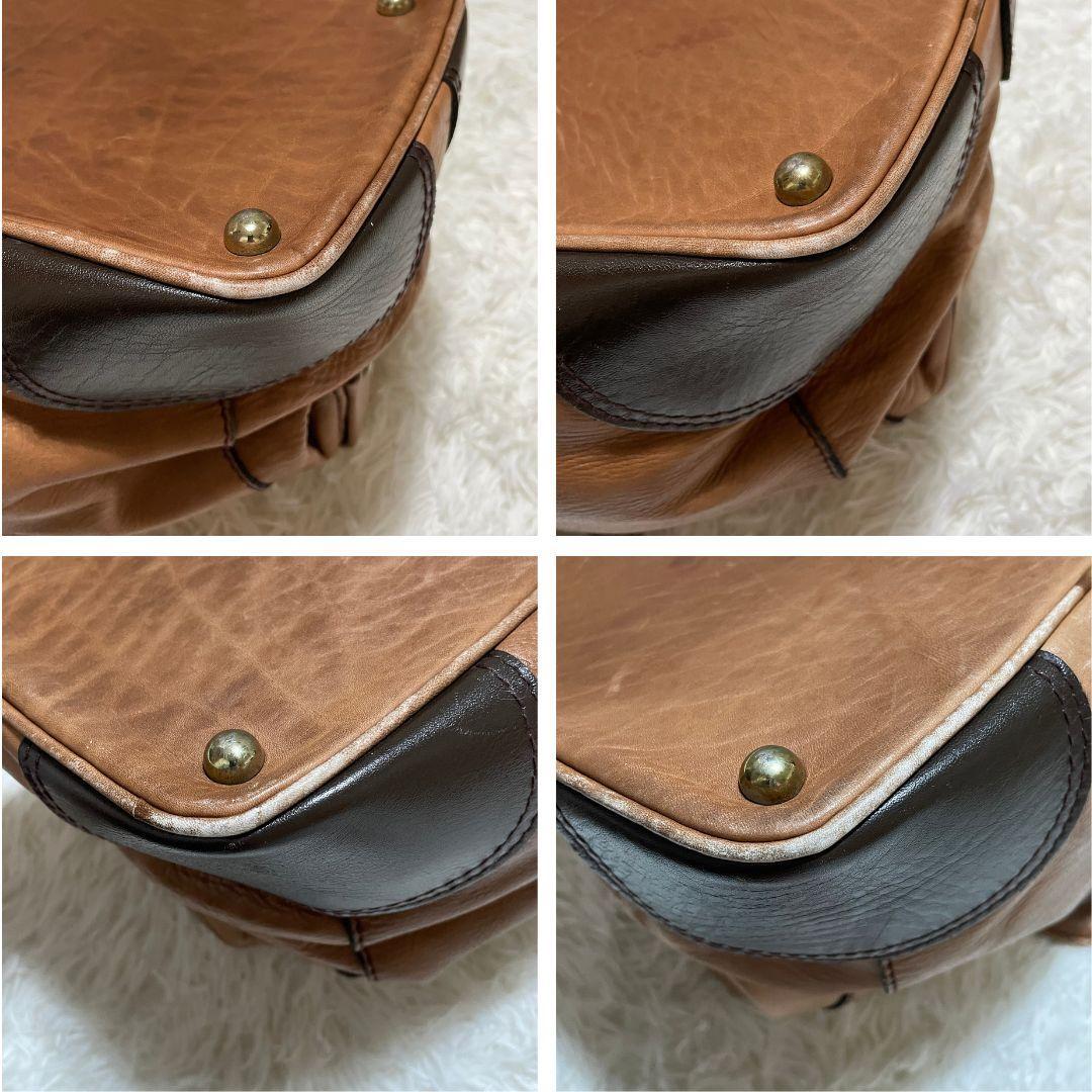 ポーター　レトロ　バロン　レザー 本革　ドクターバッグ　ダレスバッグ　カギ付